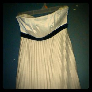 Cute white mini dress